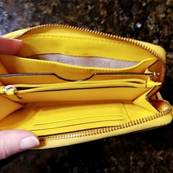Authentic Yellow Michael Kors Bag and Wallet - Picture 15 of 15